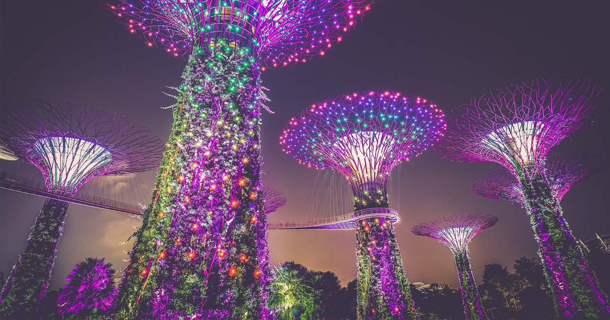 Arbres artificiel rêve Singapour Destresser